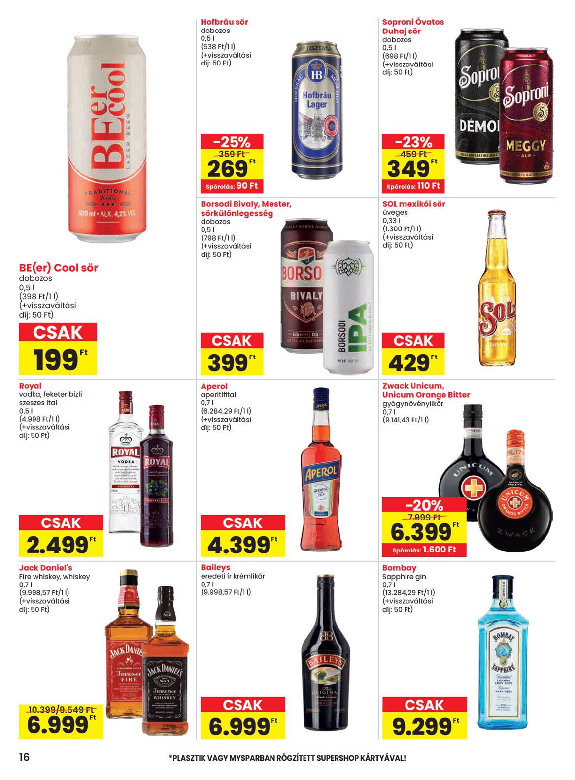 spar - SPAR akciós újság, érvényes 10.16. - 10.22. - page: 16