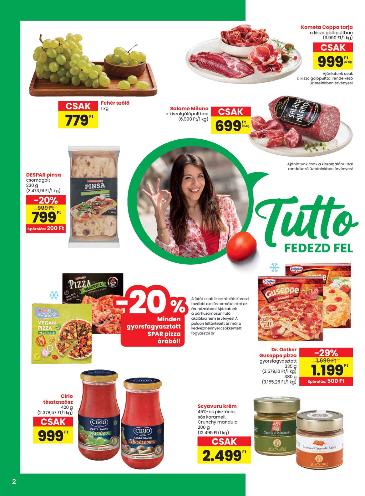 spar - SPAR akciós újság, érvényes 10.16. - 10.22. - page: 2