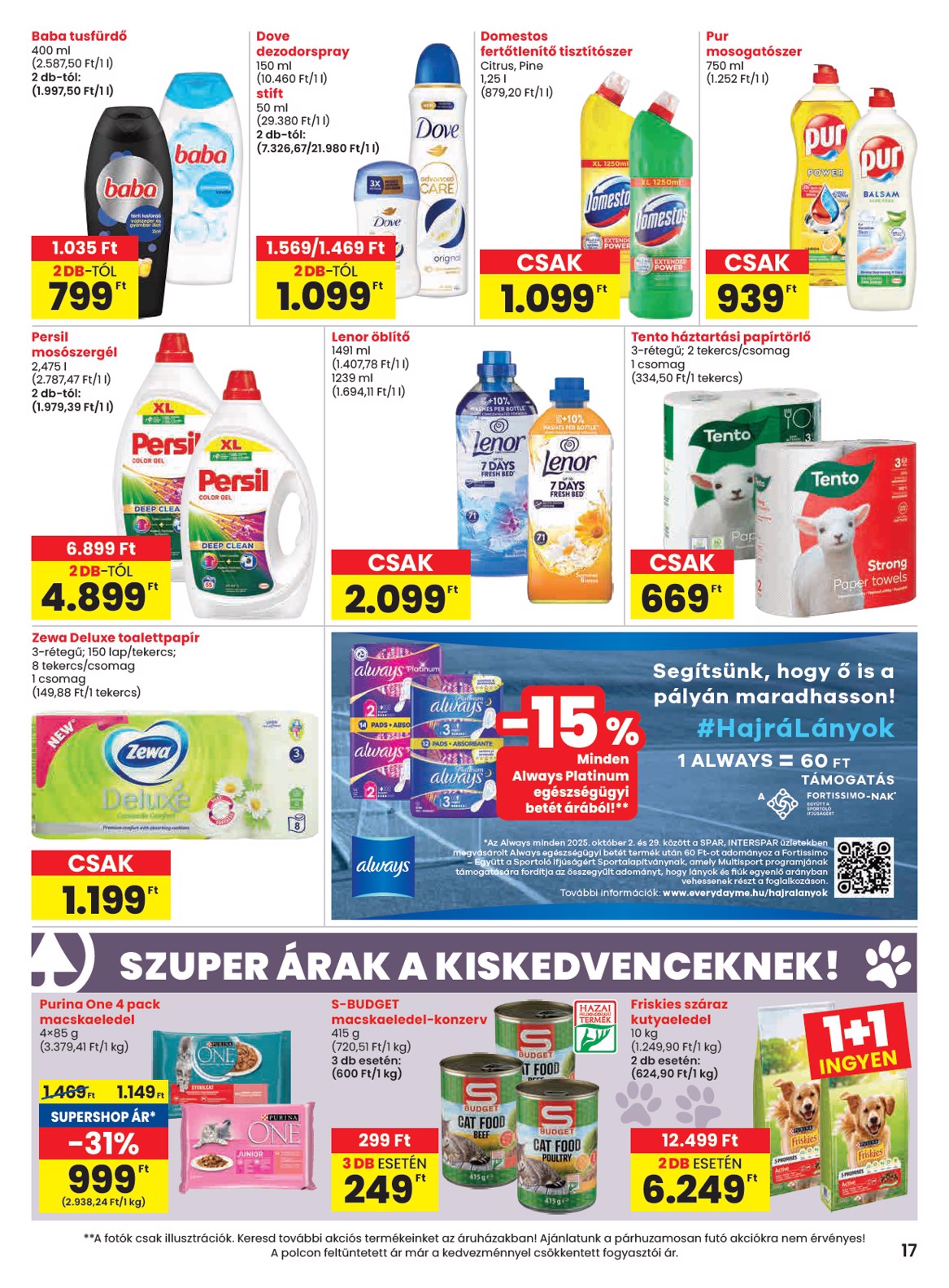 spar - SPAR akciós újság, érvényes 10.16. - 10.22. - page: 17