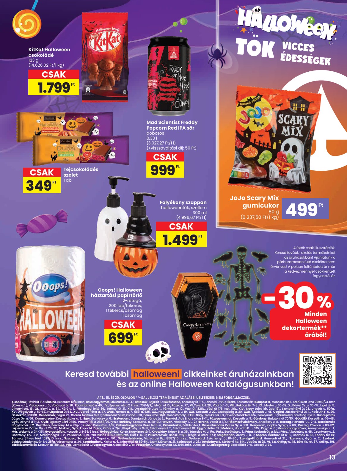 spar - SPAR akciós újság, érvényes 10.16. - 10.22. - page: 13