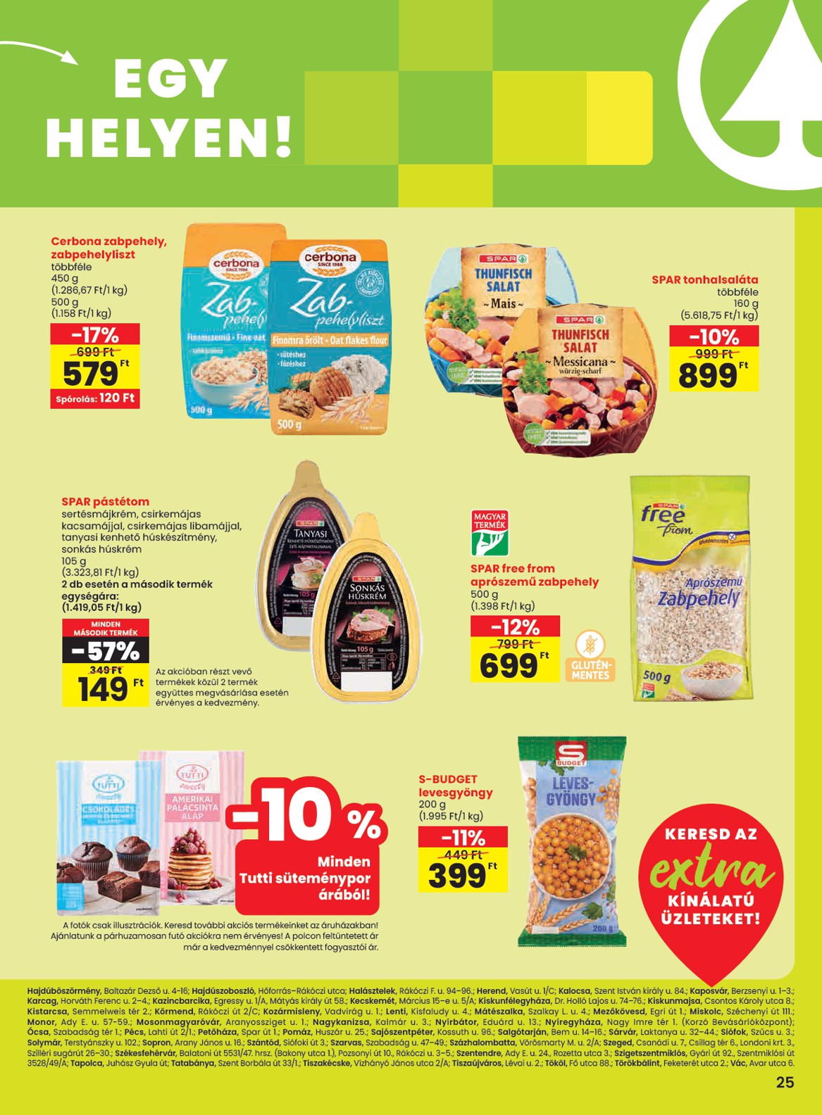 spar - SPAR - Extra akciós újság, érvényes 10.16. - 10.22. - page: 6