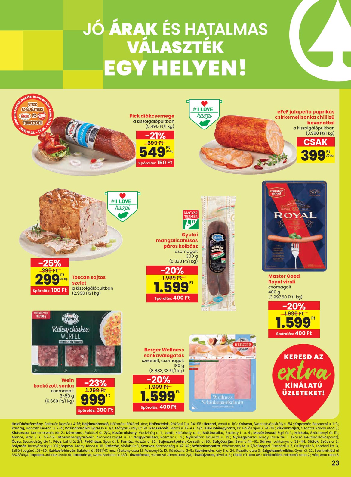 spar - SPAR - Extra akciós újság, érvényes 10.16. - 10.22. - page: 4