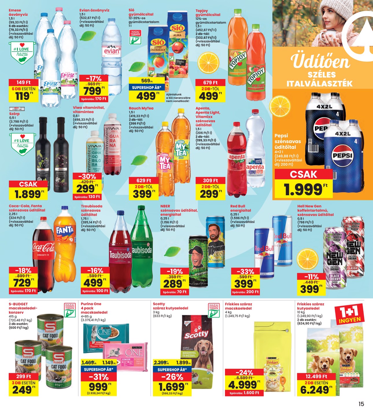spar - INTERSPAR akciós újság, érvényes 10.16. - 10.22. - page: 15