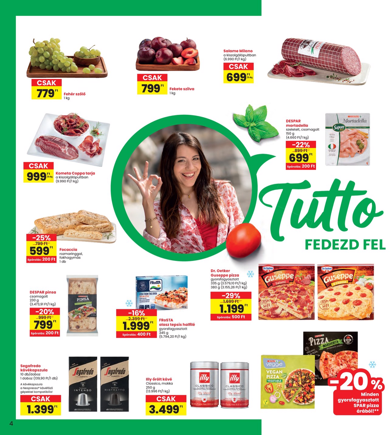 spar - INTERSPAR akciós újság, érvényes 10.16. - 10.22. - page: 4