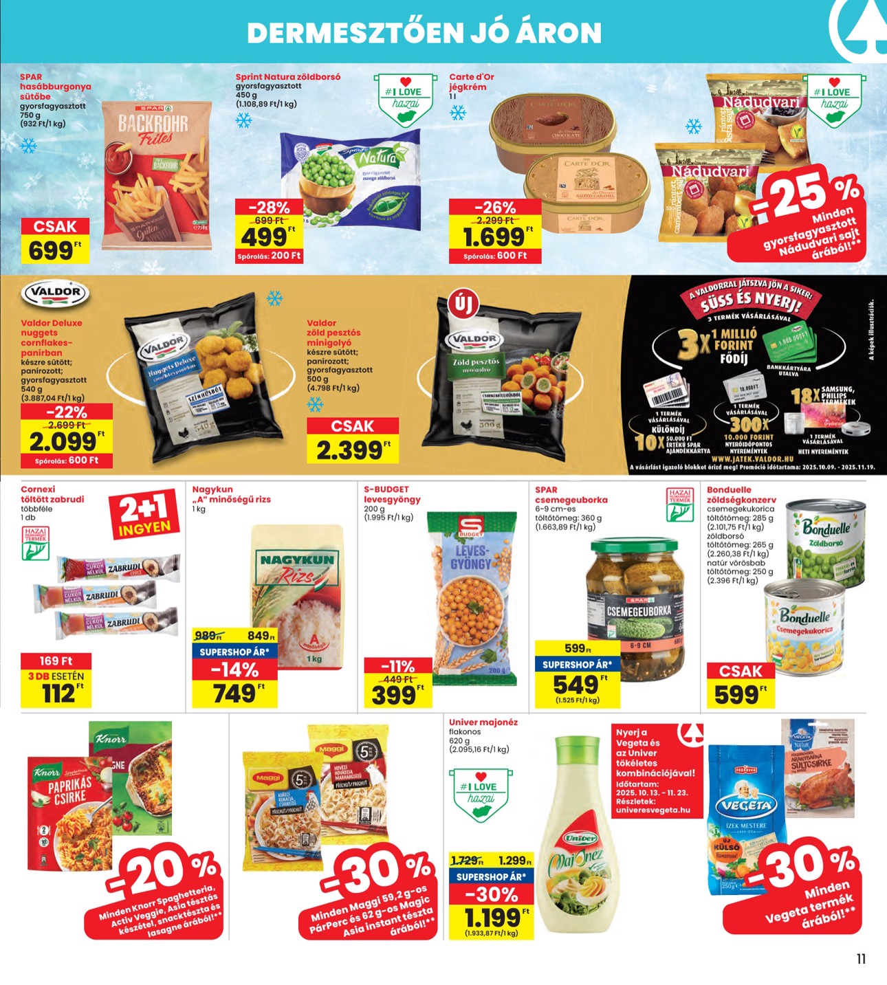 spar - INTERSPAR akciós újság, érvényes 10.16. - 10.22. - page: 11