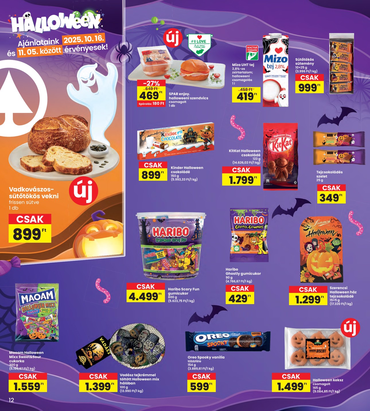 spar - INTERSPAR akciós újság, érvényes 10.16. - 10.22. - page: 12