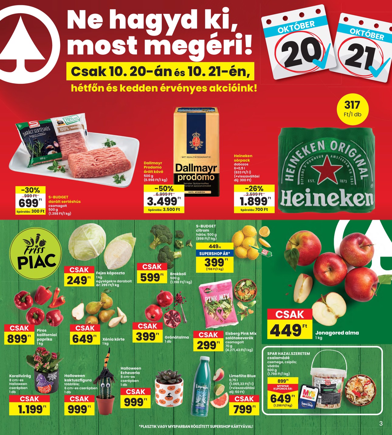 spar - INTERSPAR akciós újság, érvényes 10.16. - 10.22. - page: 3
