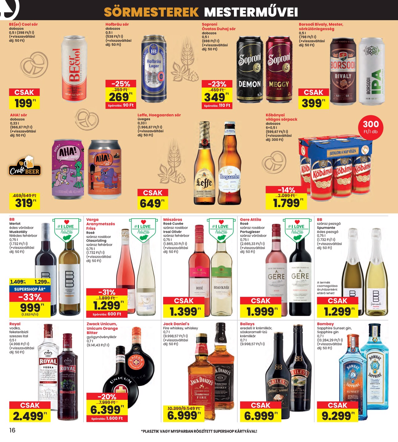 spar - INTERSPAR akciós újság, érvényes 10.16. - 10.22. - page: 16