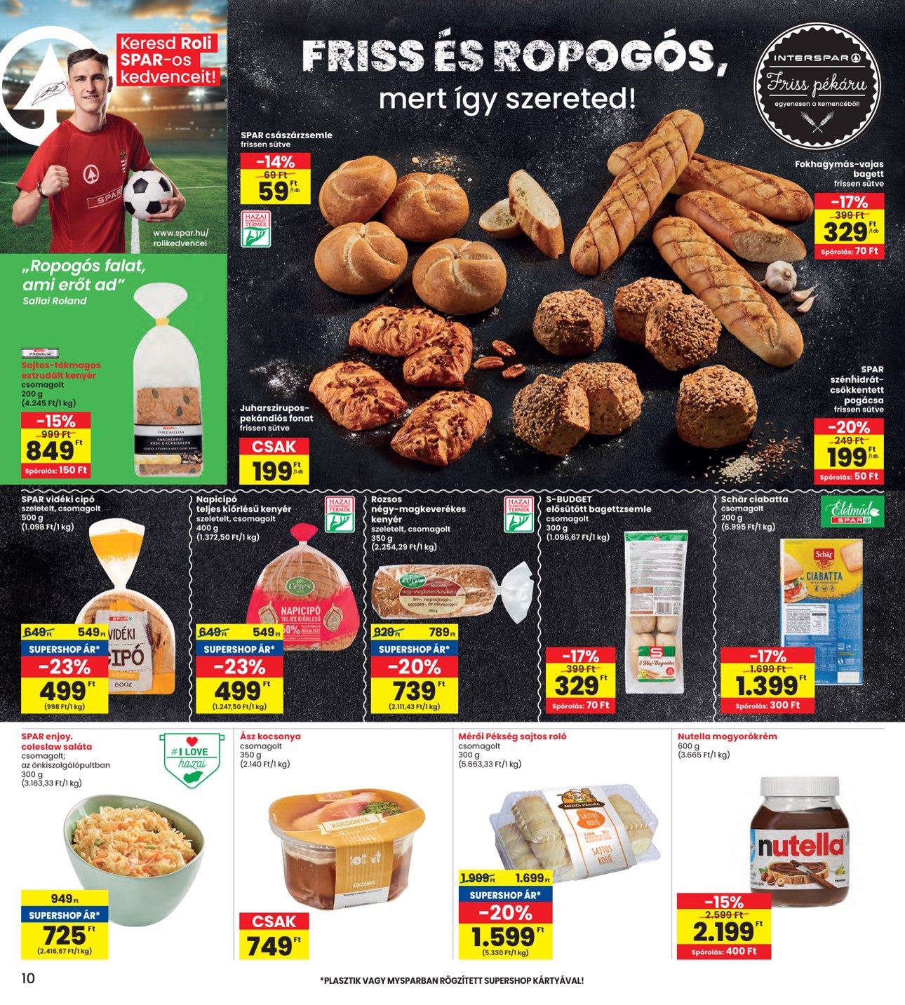 spar - INTERSPAR akciós újság, érvényes 10.16. - 10.22. - page: 10