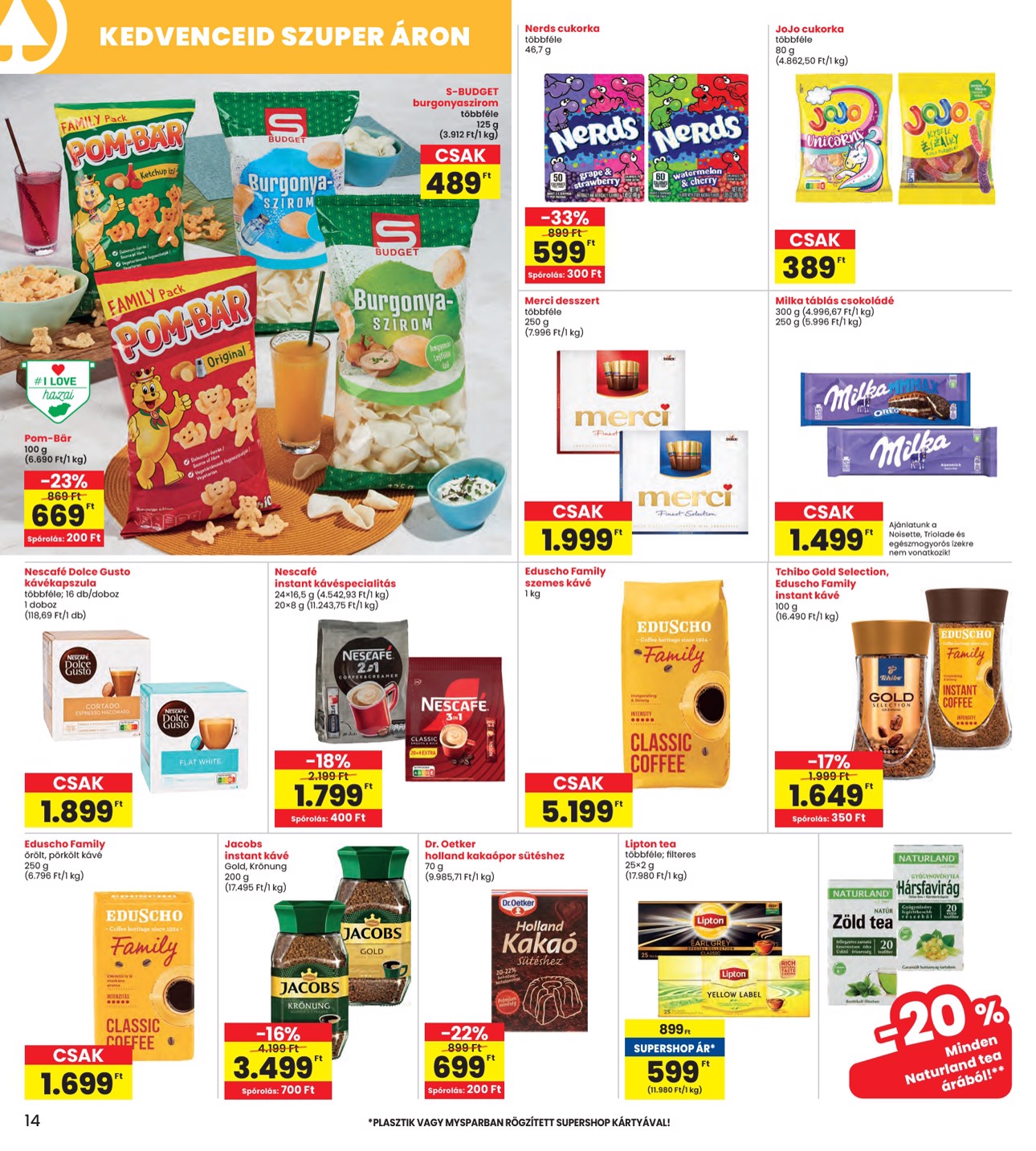 spar - INTERSPAR akciós újság, érvényes 10.16. - 10.22. - page: 14