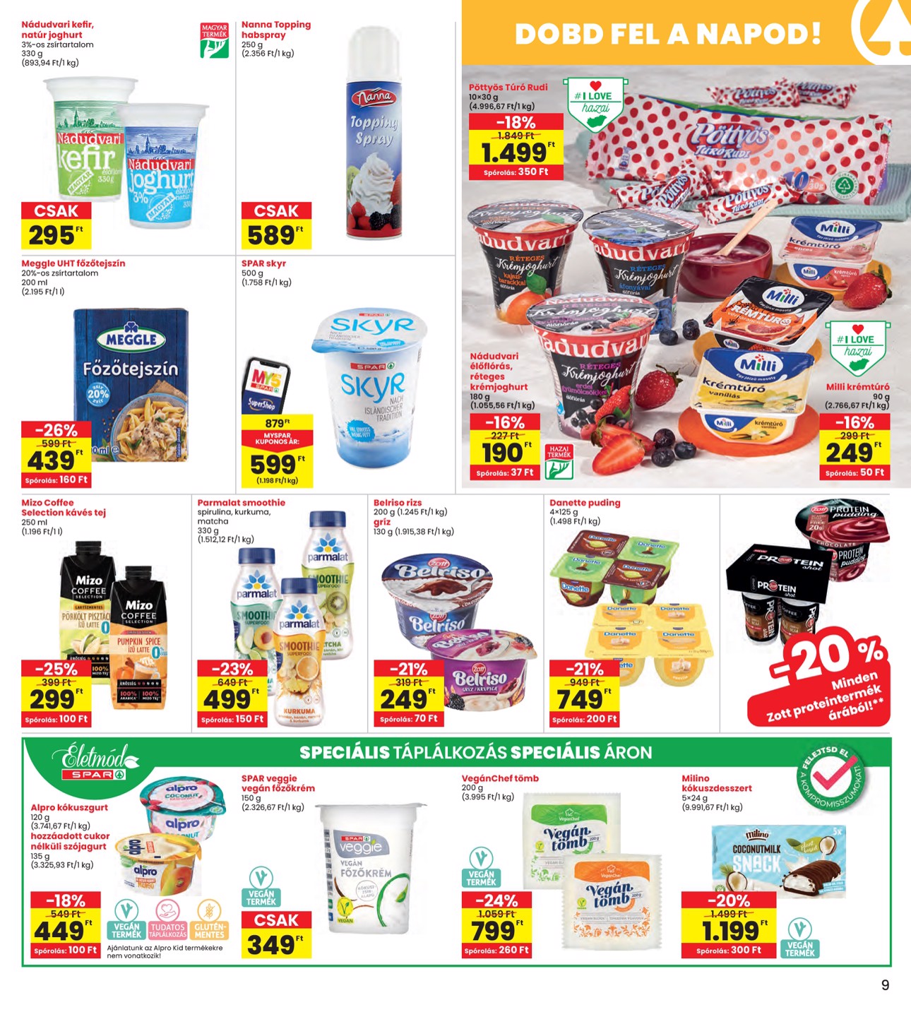 spar - INTERSPAR akciós újság, érvényes 10.16. - 10.22. - page: 9