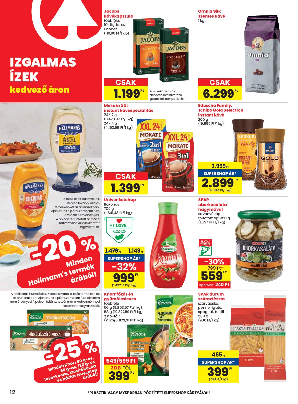 spar - SPAR akciós újság, érvényes 10.24. - 10.29. - page: 12