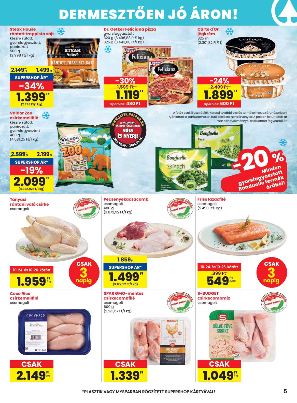 spar - SPAR akciós újság, érvényes 10.24. - 10.29. - page: 5