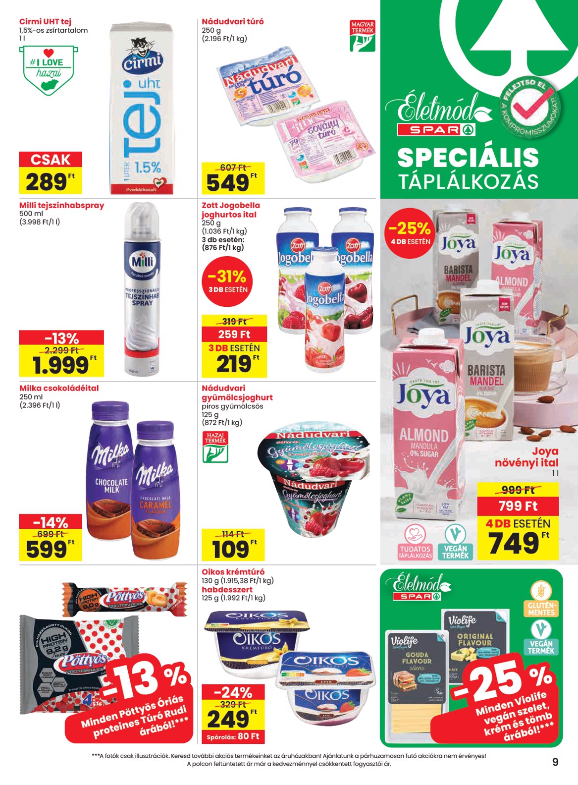 spar - SPAR akciós újság, érvényes 10.24. - 10.29. - page: 9