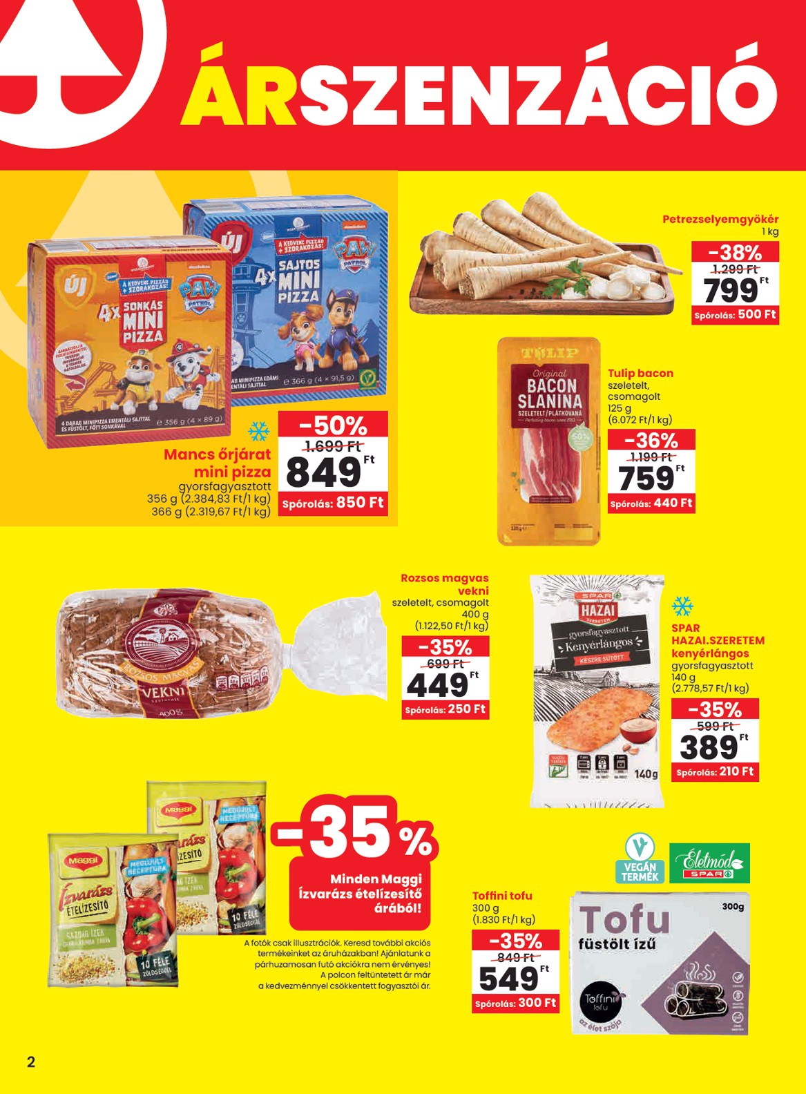 spar - SPAR akciós újság, érvényes 10.24. - 10.29. - page: 2