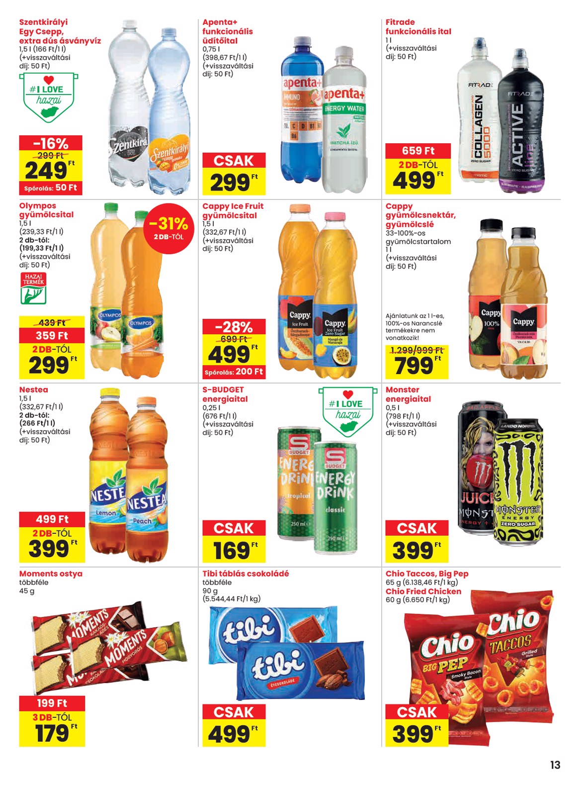 spar - SPAR akciós újság, érvényes 10.24. - 10.29. - page: 13