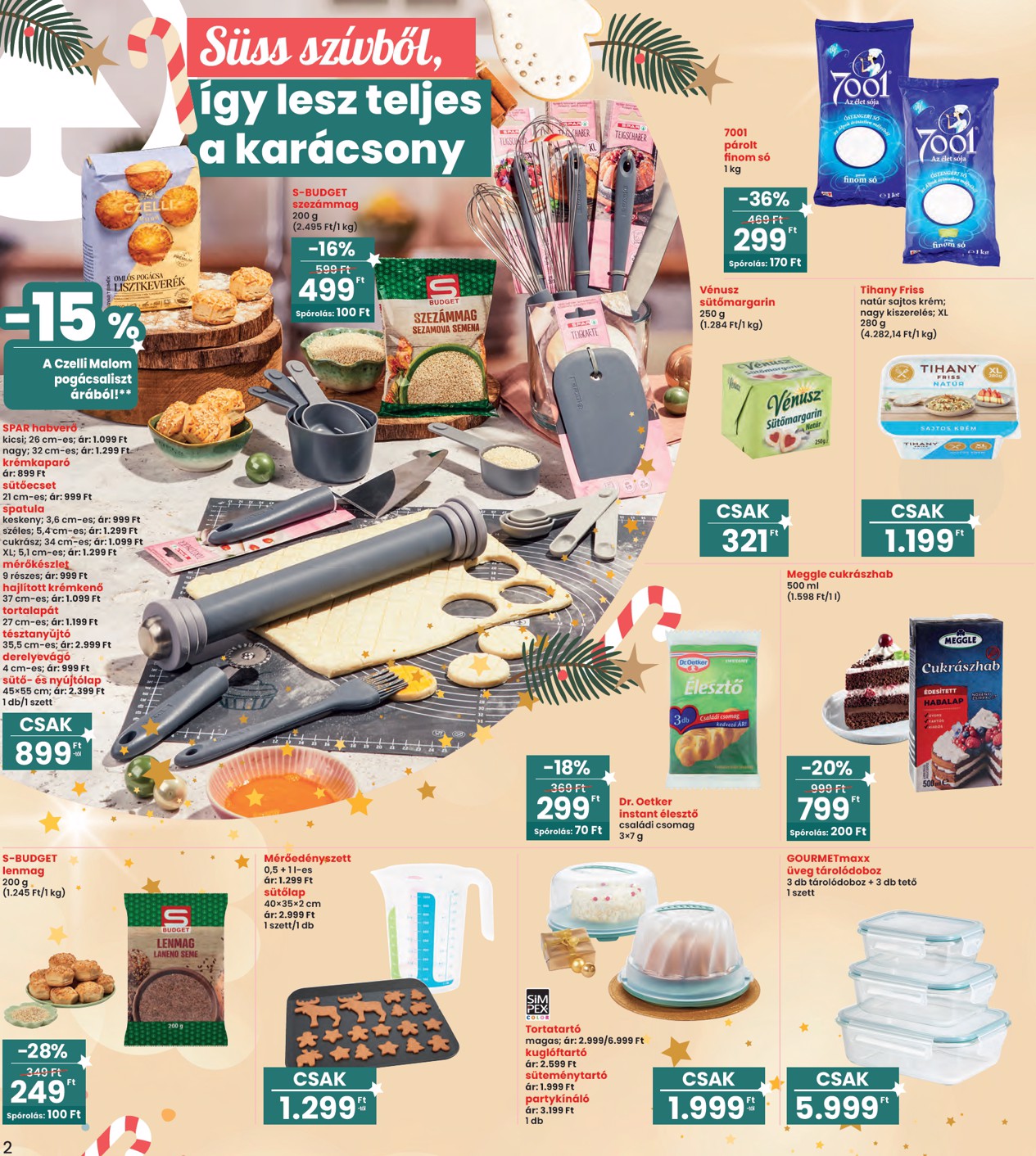 spar - INTERSPAR - Ajándék katalógus akciós újság, érvényes 10.30. - 11.12. - page: 2