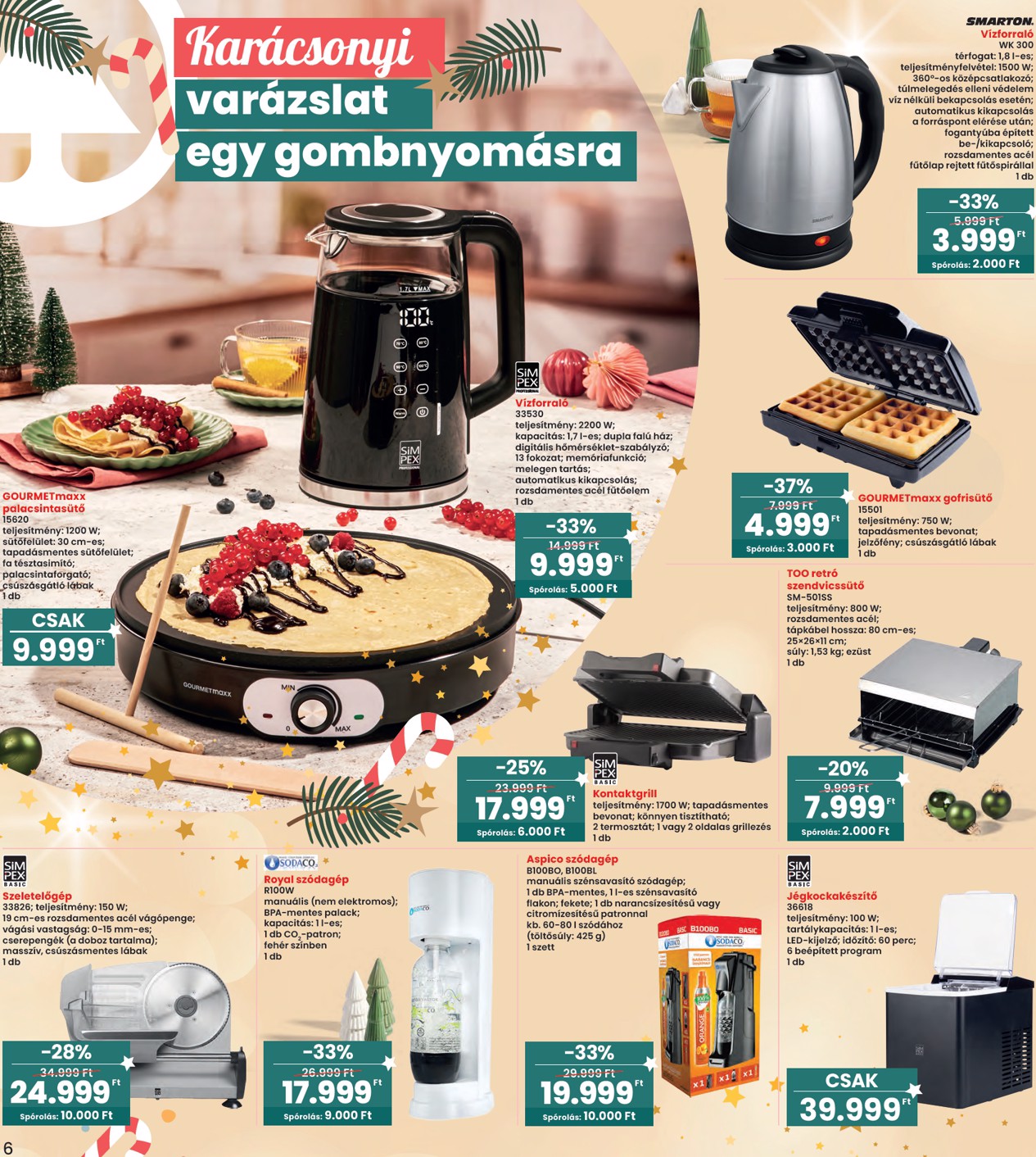 spar - INTERSPAR - Ajándék katalógus akciós újság, érvényes 10.30. - 11.12. - page: 6