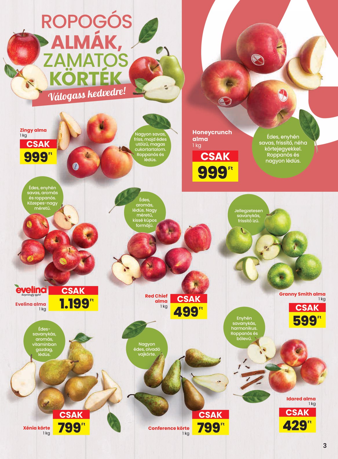 spar - SPAR akciós újság, érvényes 10.30. - 11.05. - page: 3
