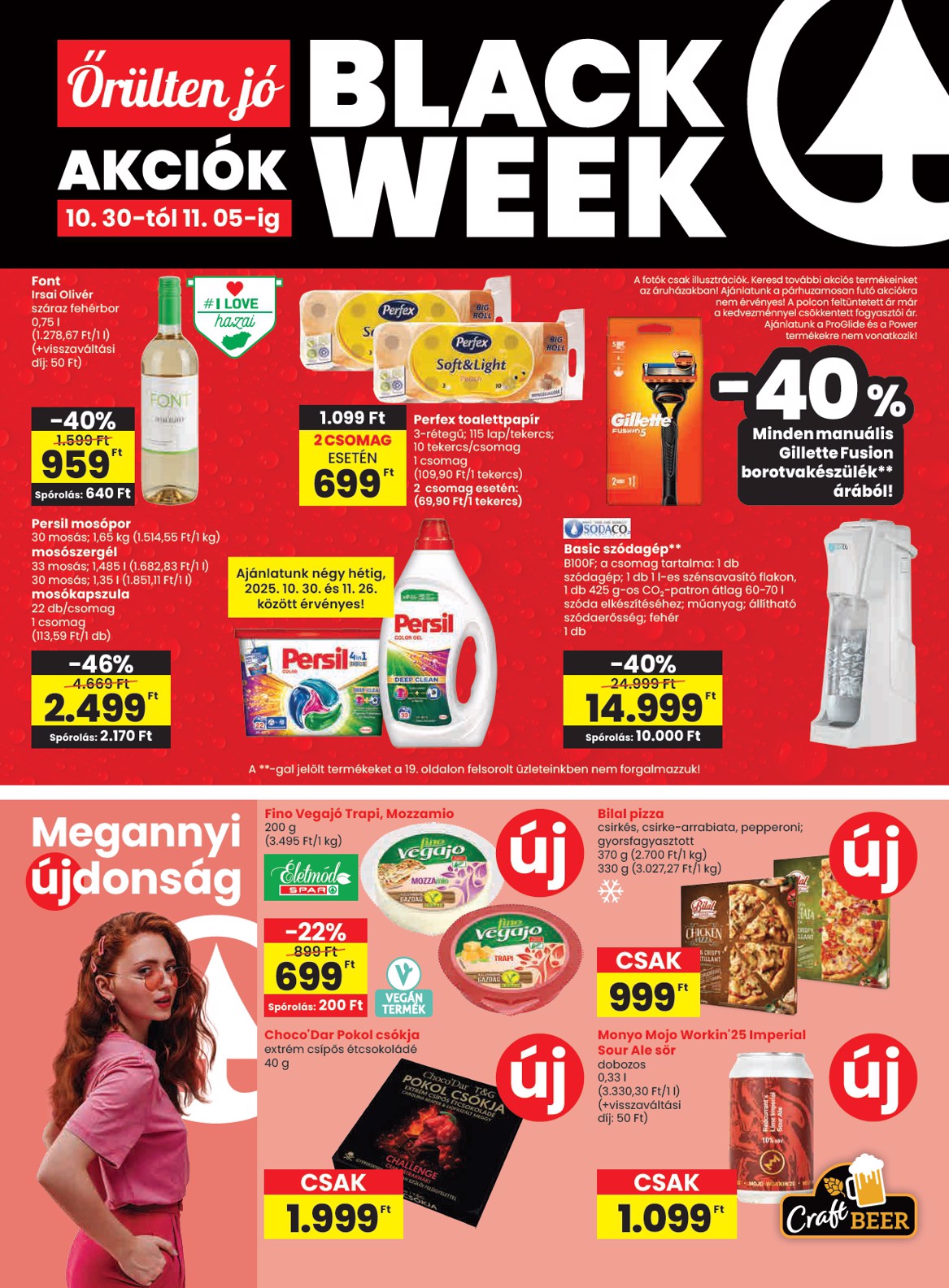 spar - SPAR akciós újság, érvényes 10.30. - 11.05. - page: 20