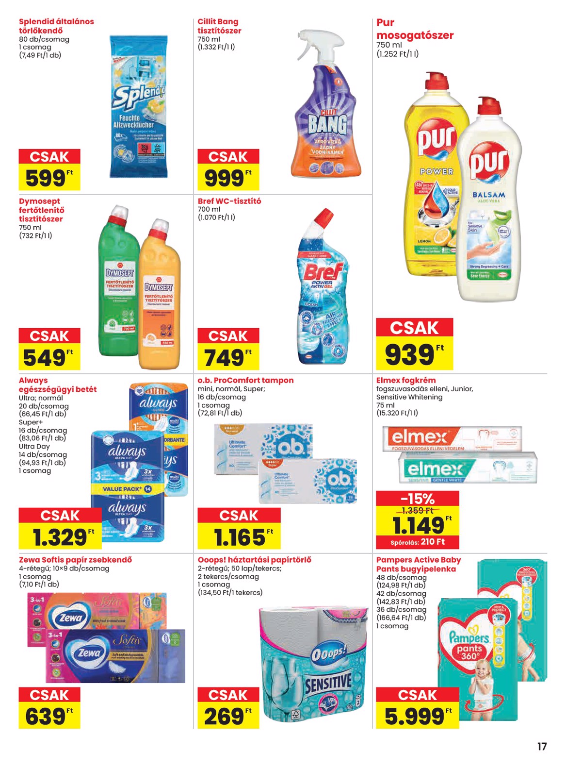 spar - SPAR - Zalaszentgrót akciós újság, érvényes 10.30. - 11.05. - page: 17