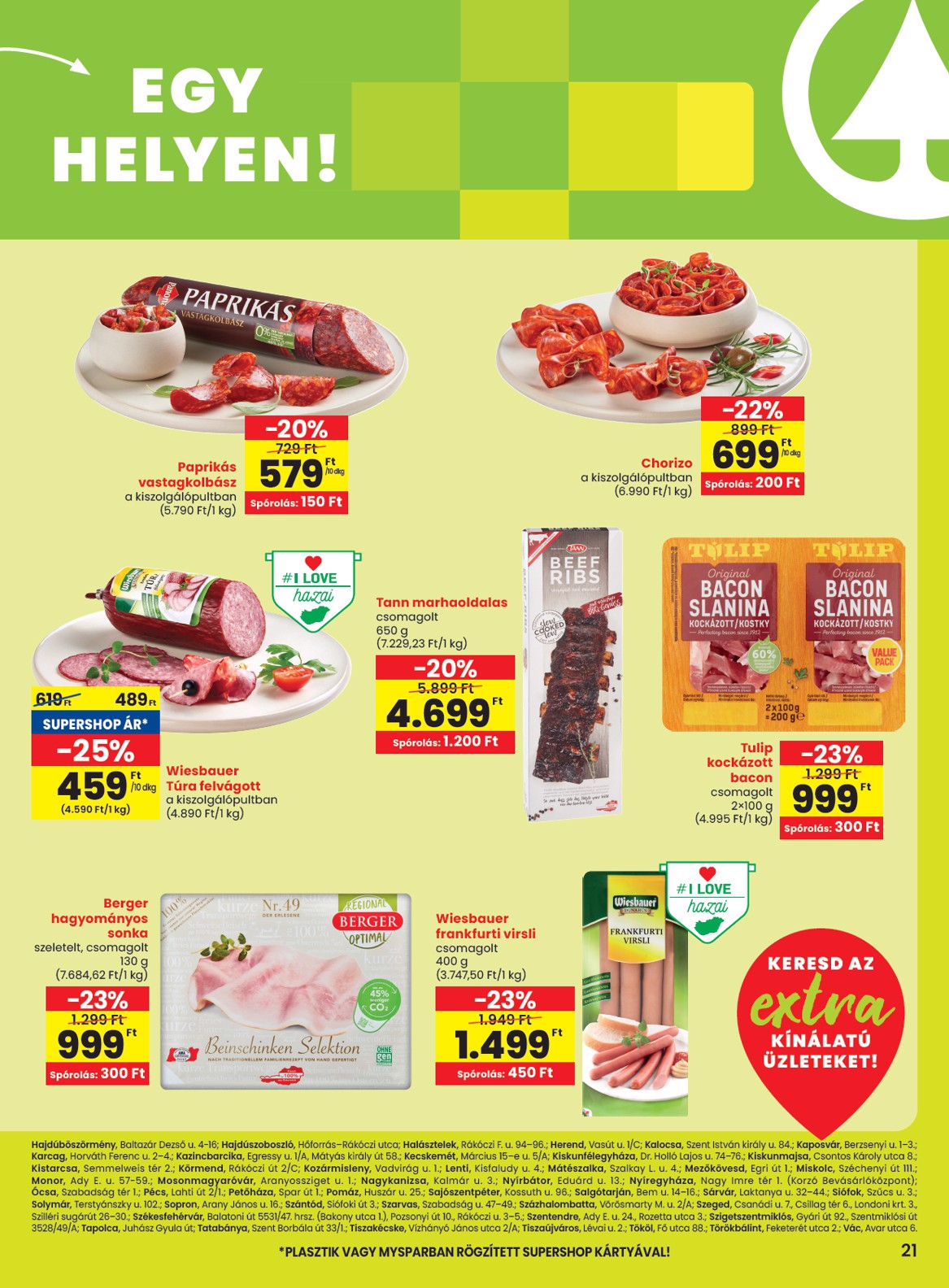 spar - SPAR - Extra akciós újság, érvényes 10.30. - 11.05. - page: 2