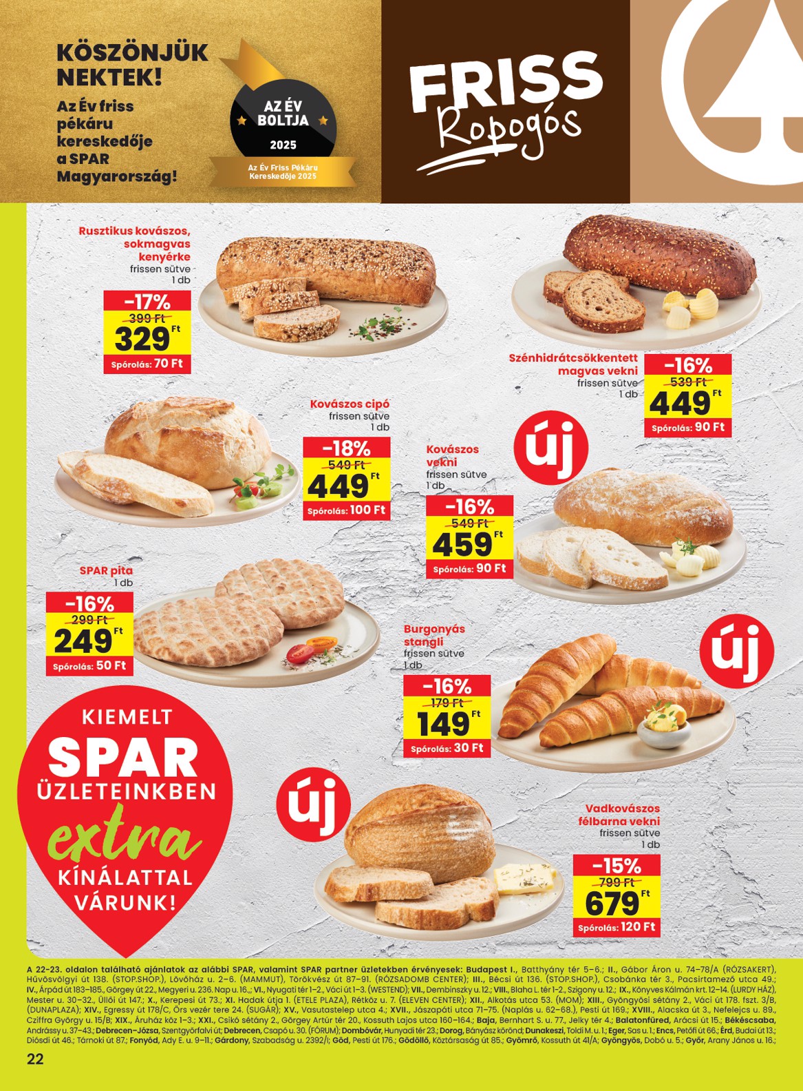 spar - SPAR - Extra akciós újság, érvényes 10.30. - 11.05. - page: 3