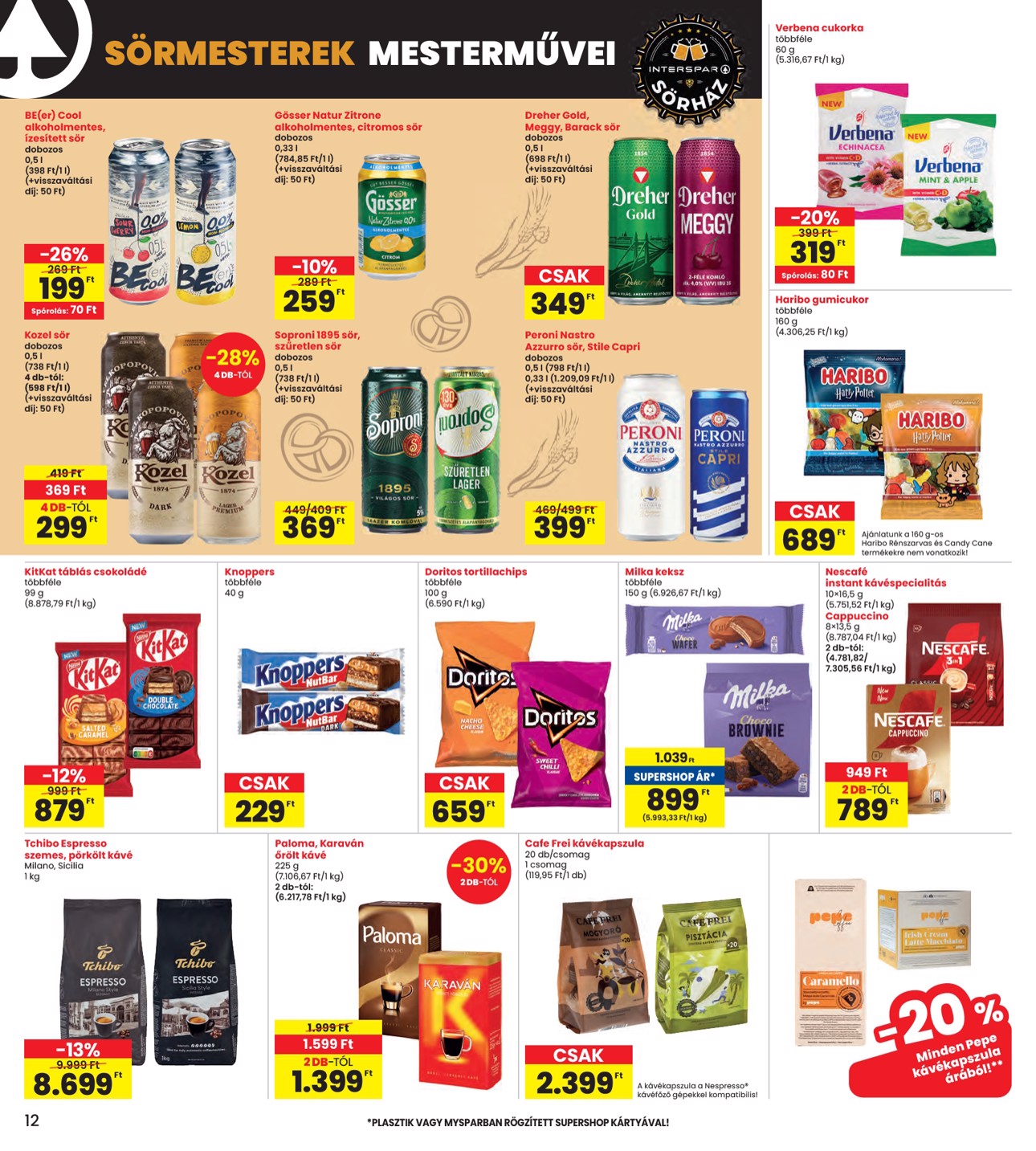 spar - INTERSPAR akciós újság, érvényes 10.30. - 11.05. - page: 12