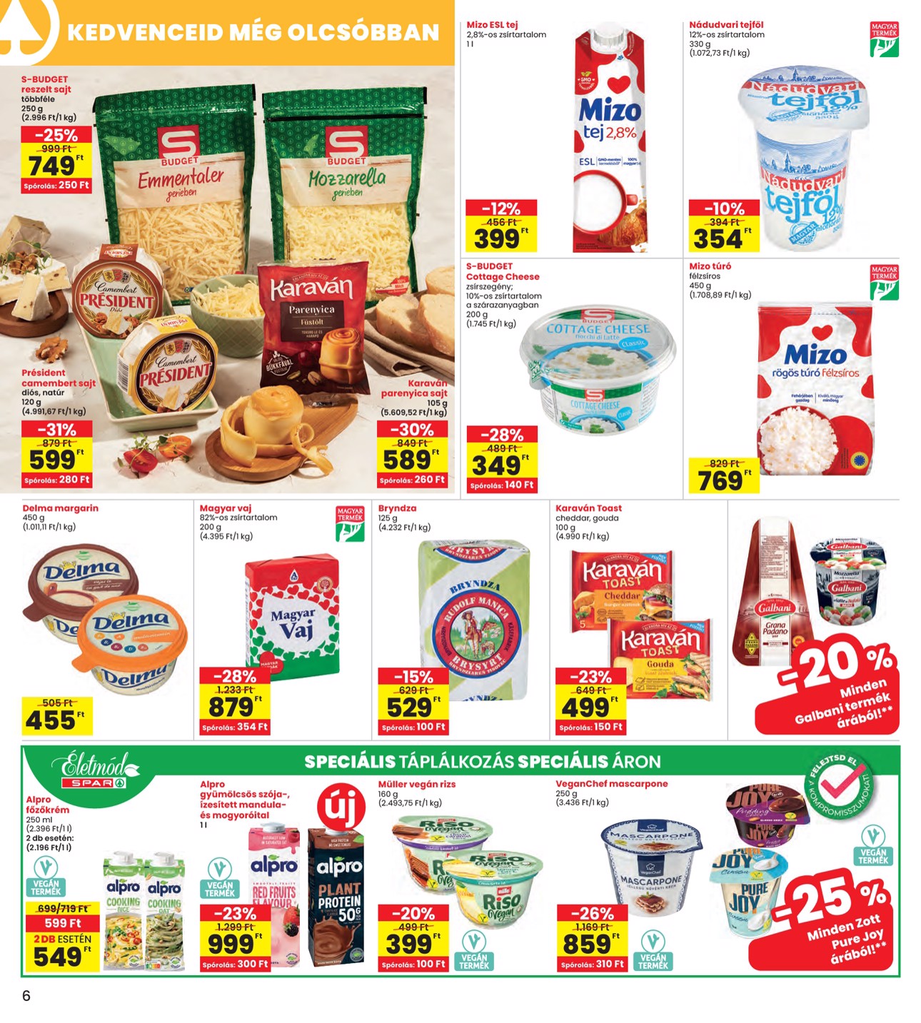 spar - INTERSPAR akciós újság, érvényes 10.30. - 11.05. - page: 6