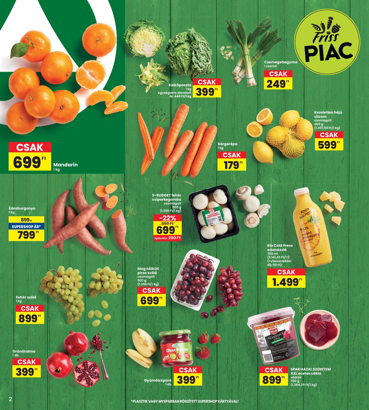 spar - INTERSPAR akciós újság, érvényes 10.30. - 11.05. - page: 2