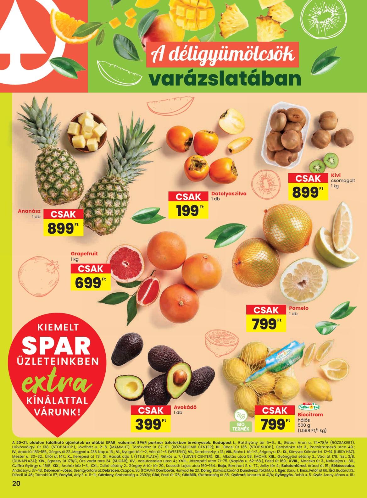 spar - SPAR - Extra akciós újság, érvényes 11.06. - 11.12.