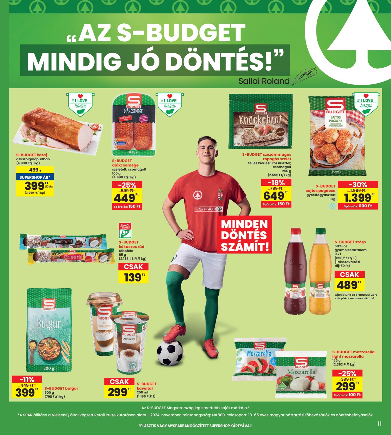 spar - INTERSPAR akciós újság, érvényes 11.06. - 11.12. - page: 11