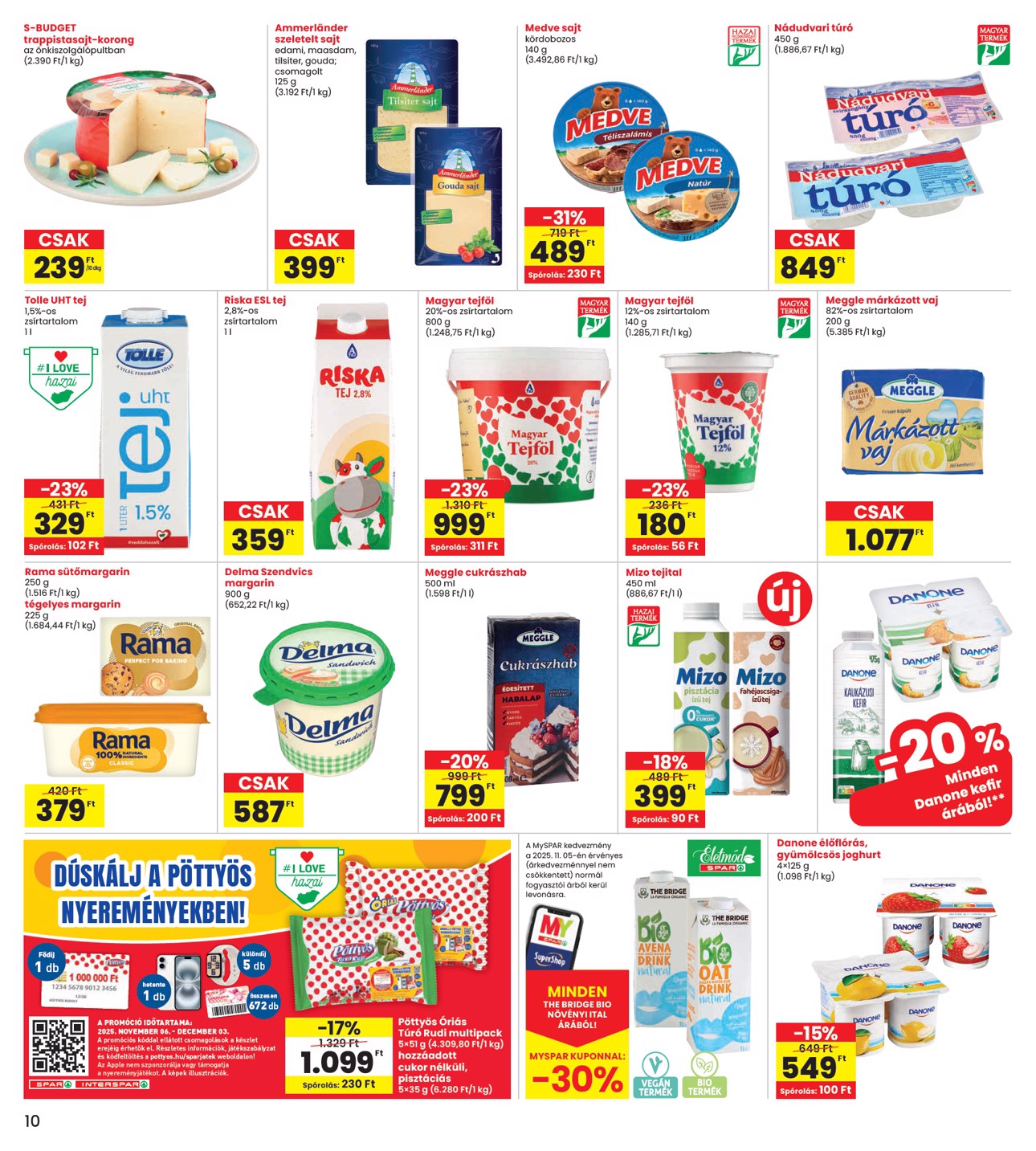 spar - INTERSPAR akciós újság, érvényes 11.06. - 11.12. - page: 10