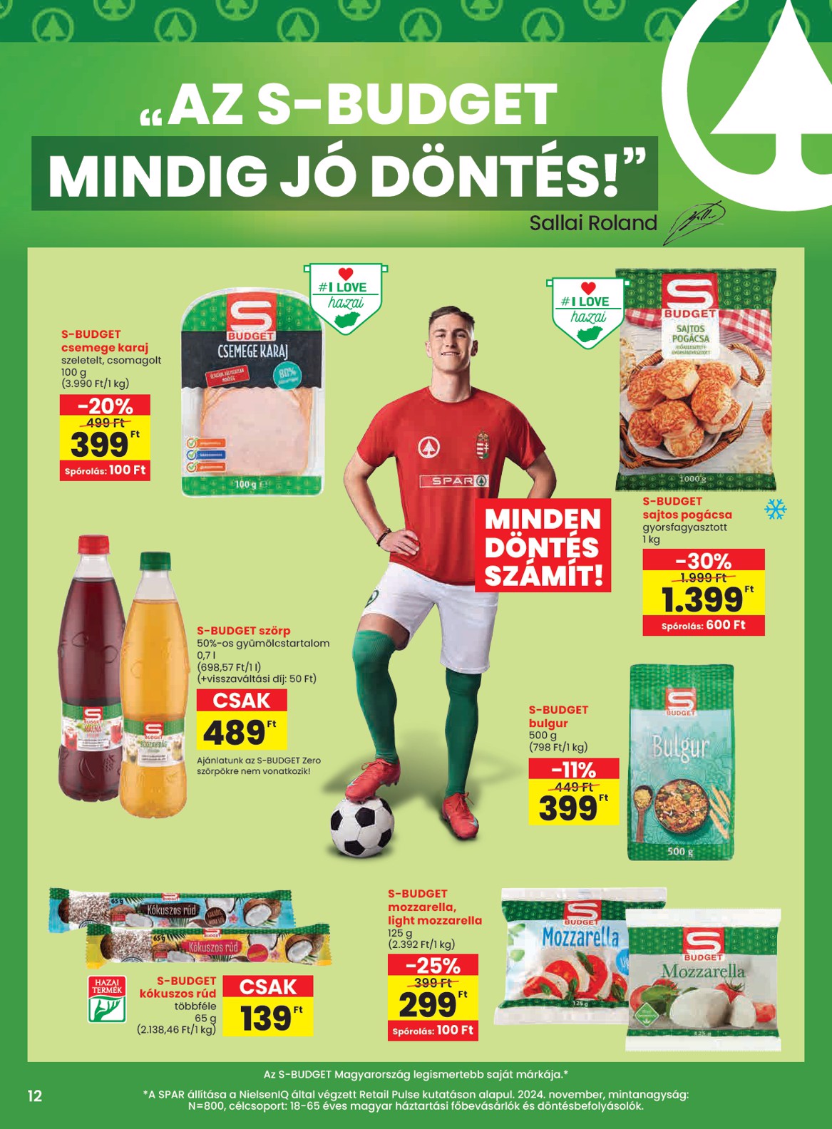 spar - SPAR akciós újság, érvényes 11.06. - 11.12. - page: 12