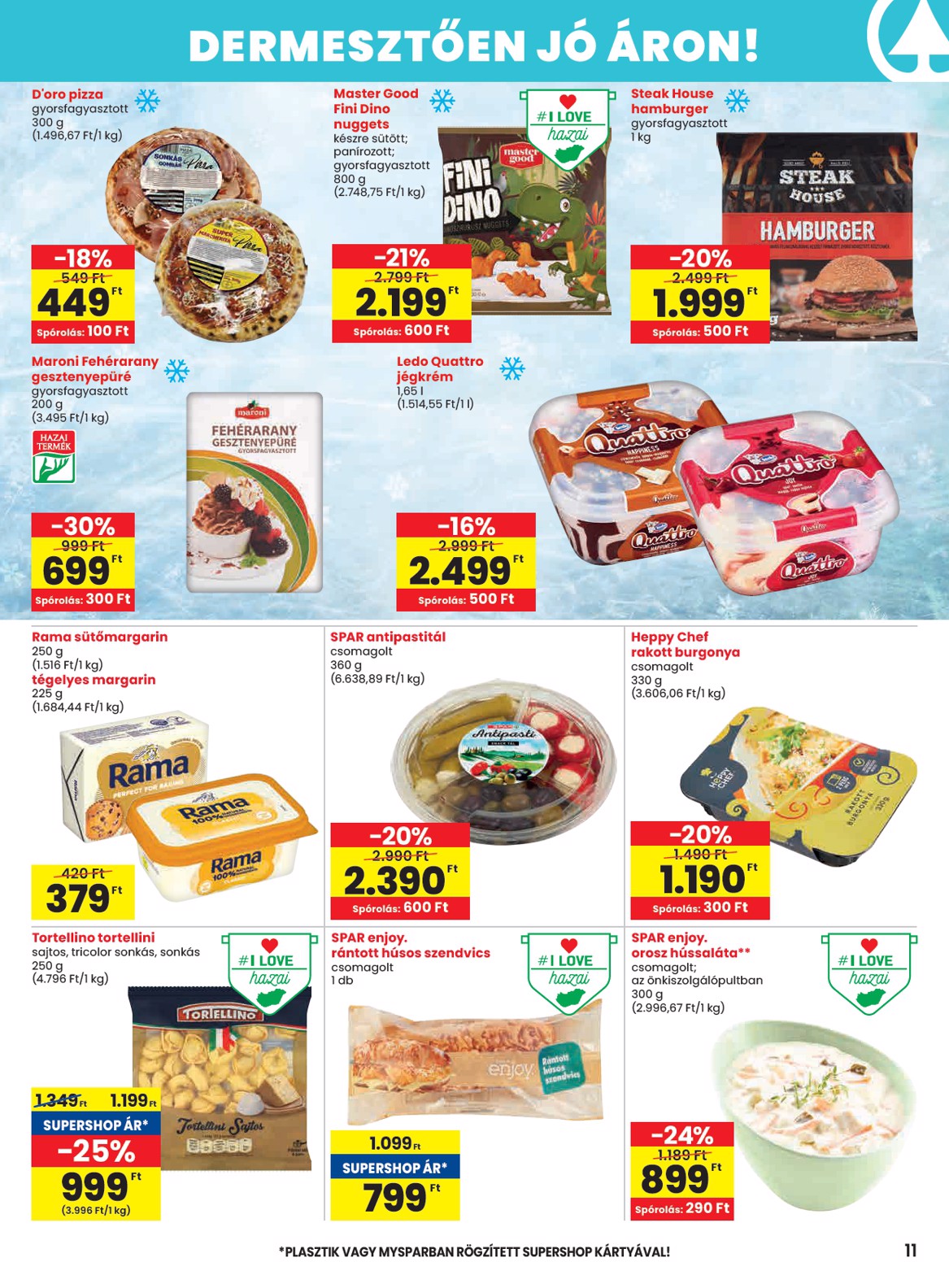 spar - SPAR akciós újság, érvényes 11.06. - 11.12. - page: 11