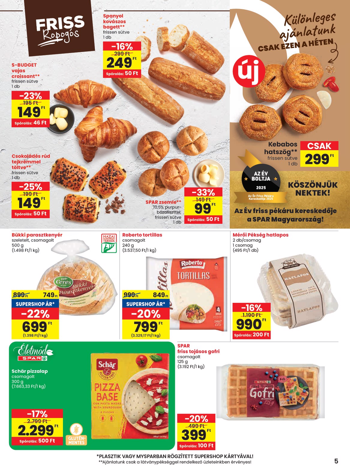 spar - SPAR akciós újság, érvényes 11.06. - 11.12. - page: 5