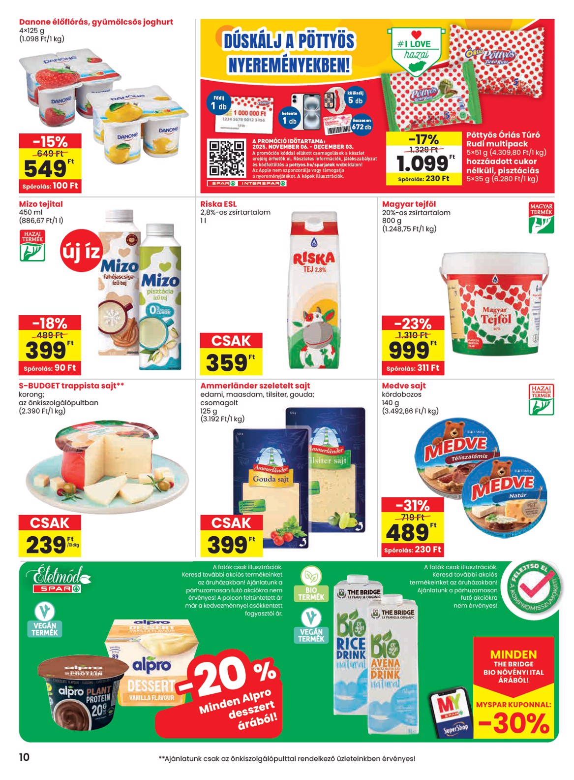 spar - SPAR akciós újság, érvényes 11.06. - 11.12. - page: 10