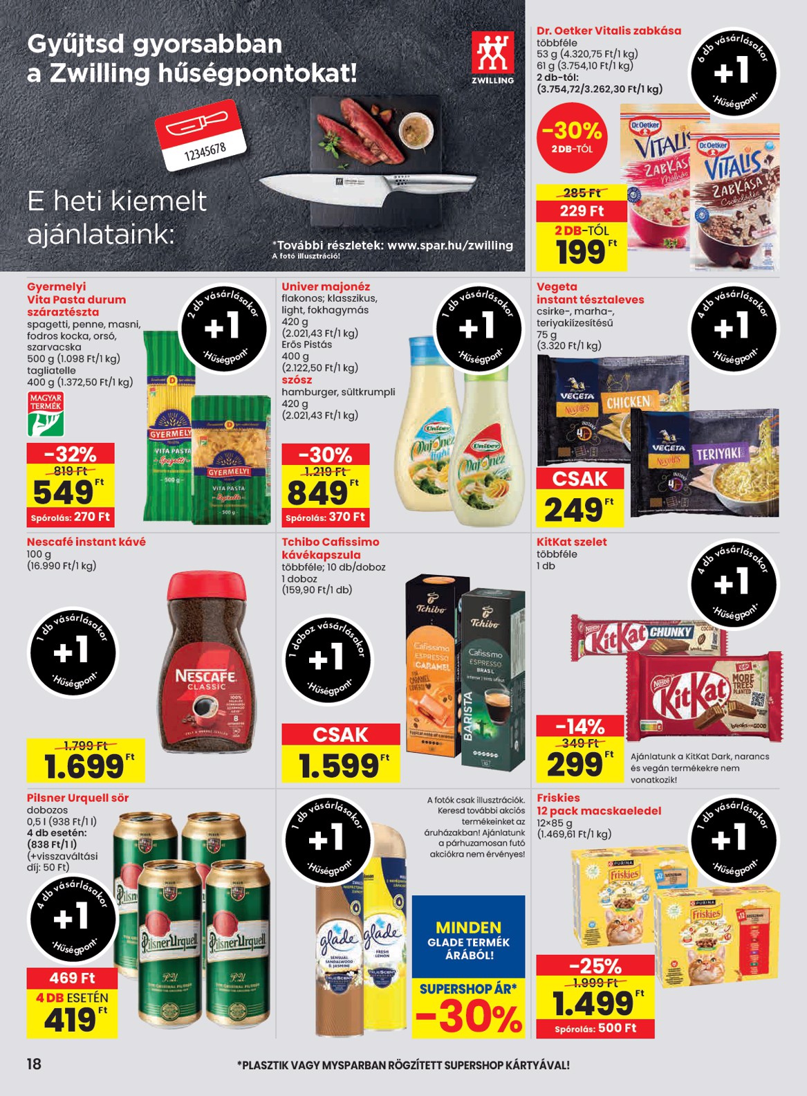 spar - SPAR akciós újság, érvényes 11.06. - 11.12. - page: 18