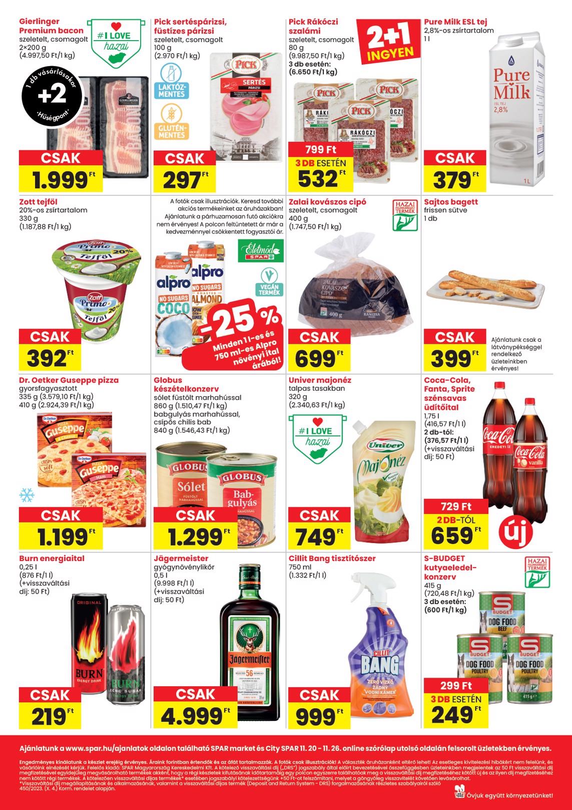 spar - SPAR - Market, City akciós újság, érvényes 11.20. - 11.26. - page: 2