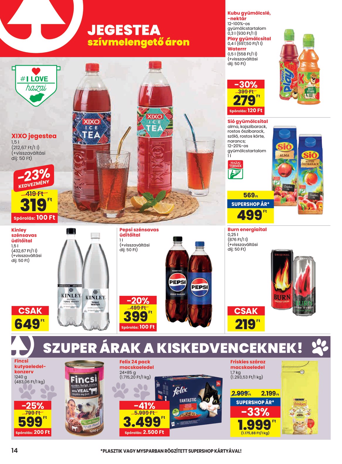 spar - SPAR akciós újság, érvényes 11.20. - 11.26. - page: 14