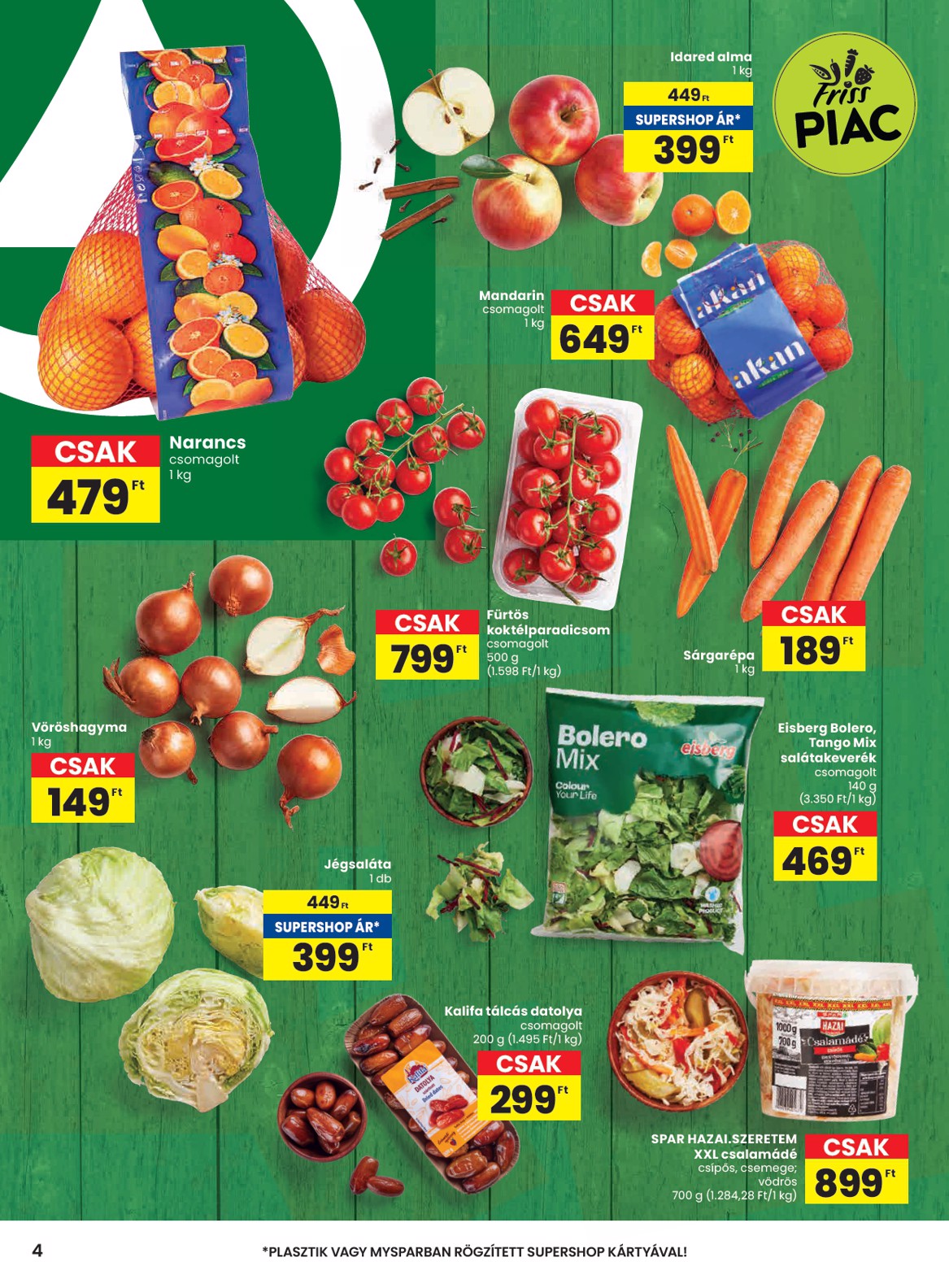 spar - SPAR akciós újság, érvényes 11.20. - 11.26. - page: 4