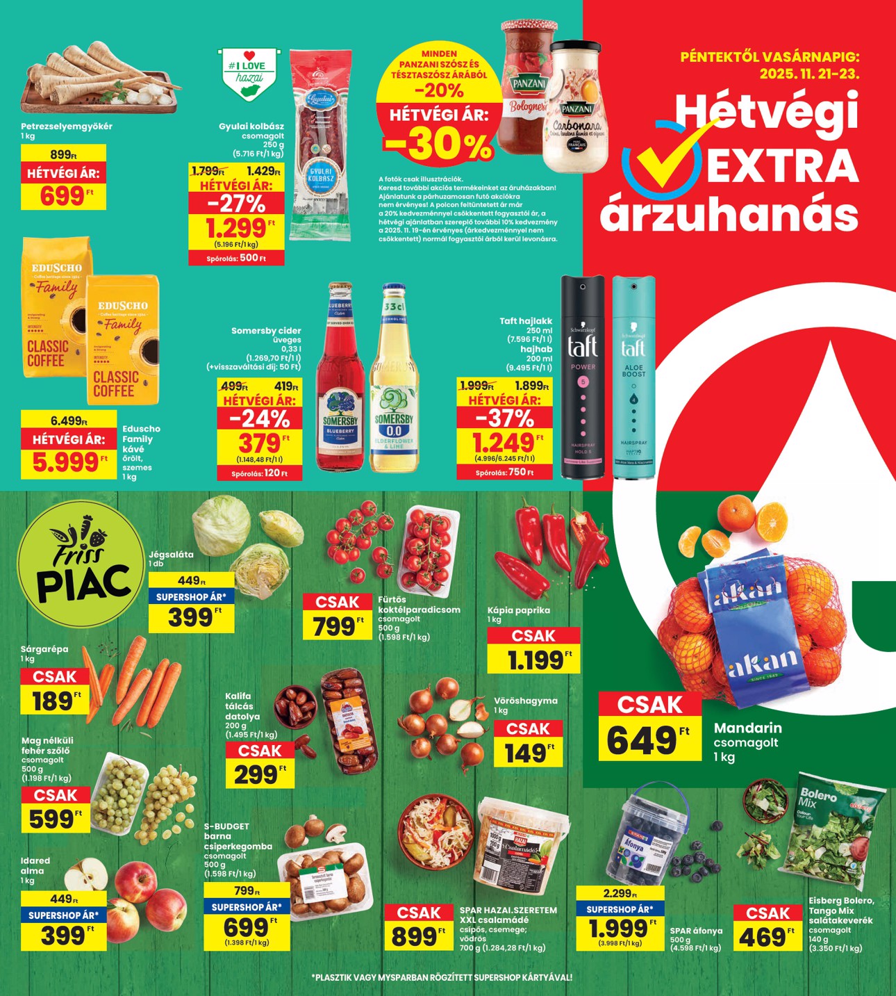 spar - INTERSPAR akciós újság, érvényes 11.20. - 11.26. - page: 20