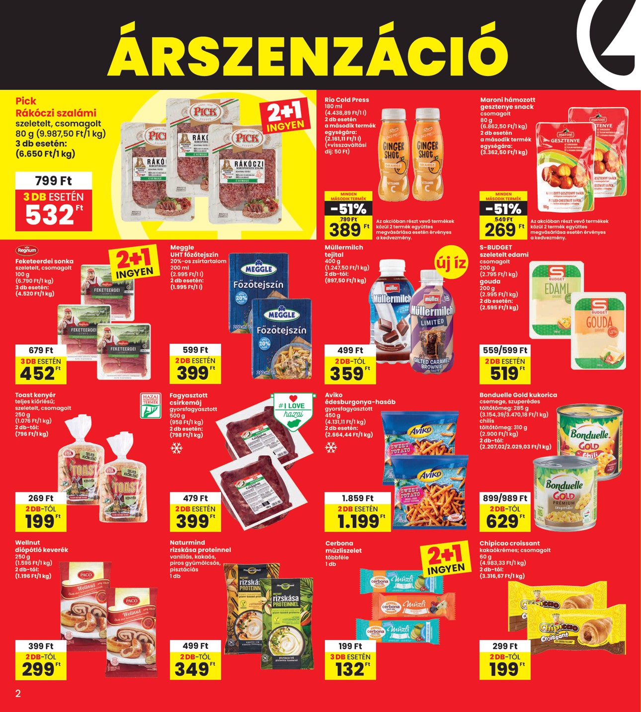 spar - INTERSPAR akciós újság, érvényes 11.20. - 11.26. - page: 2