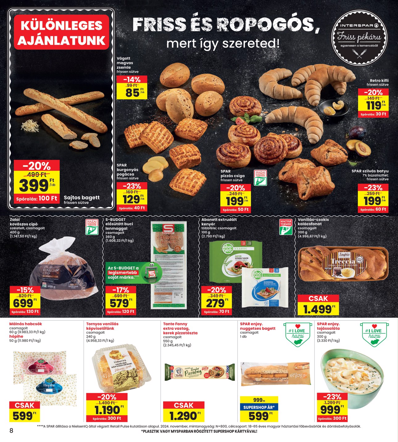 spar - INTERSPAR akciós újság, érvényes 11.20. - 11.26. - page: 8