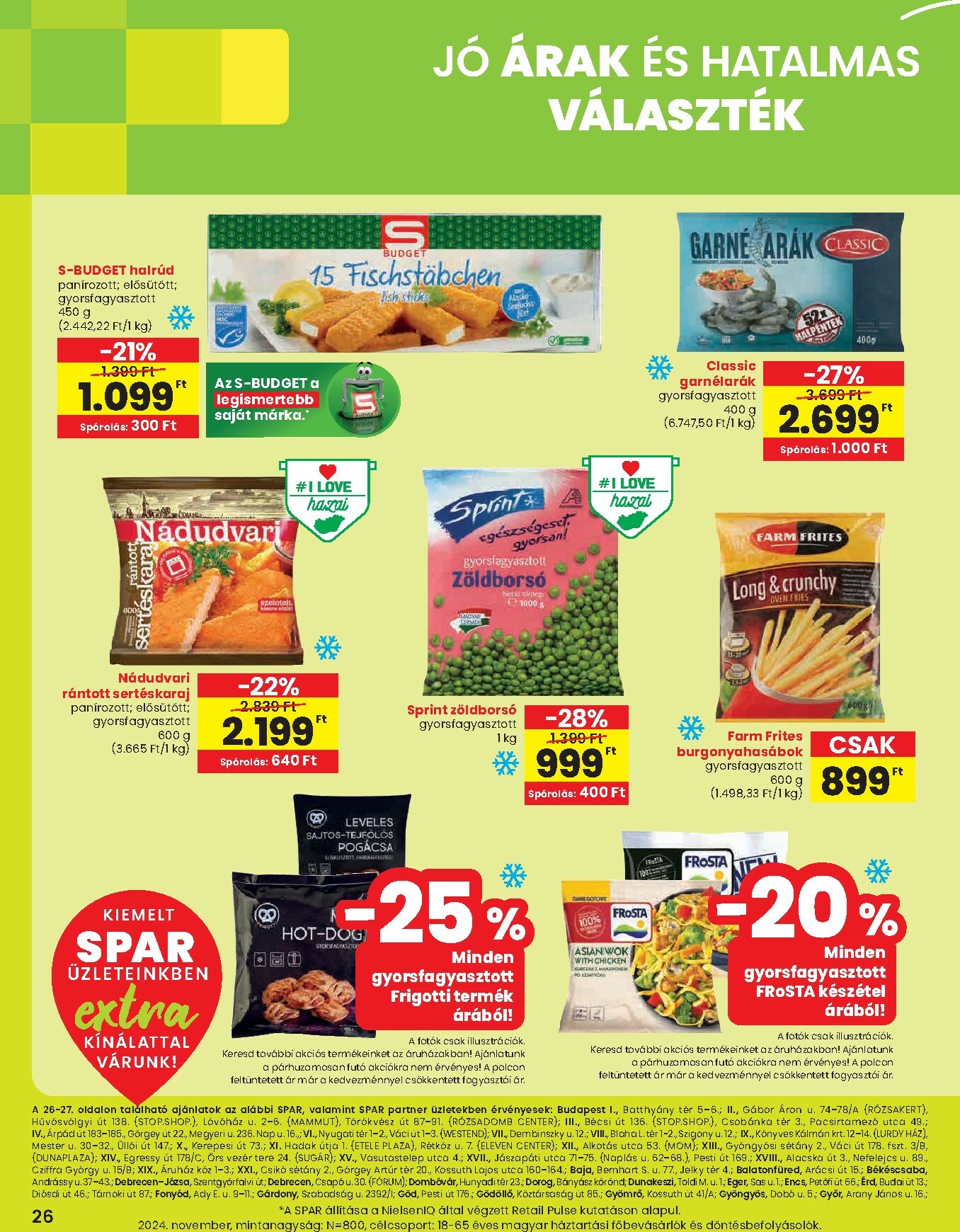 spar - SPAR extra akciós újság, érvényes 11.20. - 11.26. - page: 7