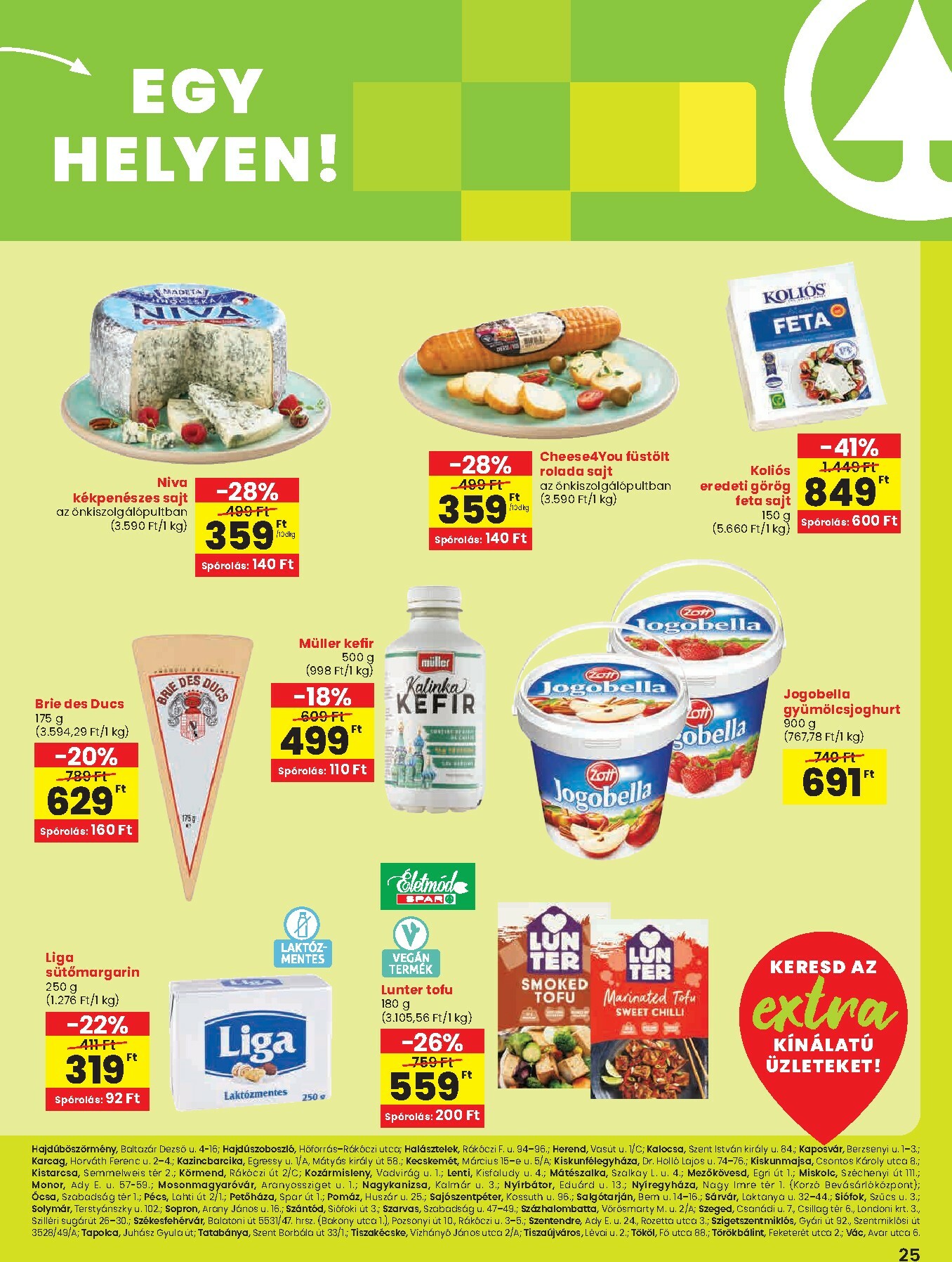 spar - SPAR extra akciós újság, érvényes 11.20. - 11.26. - page: 6