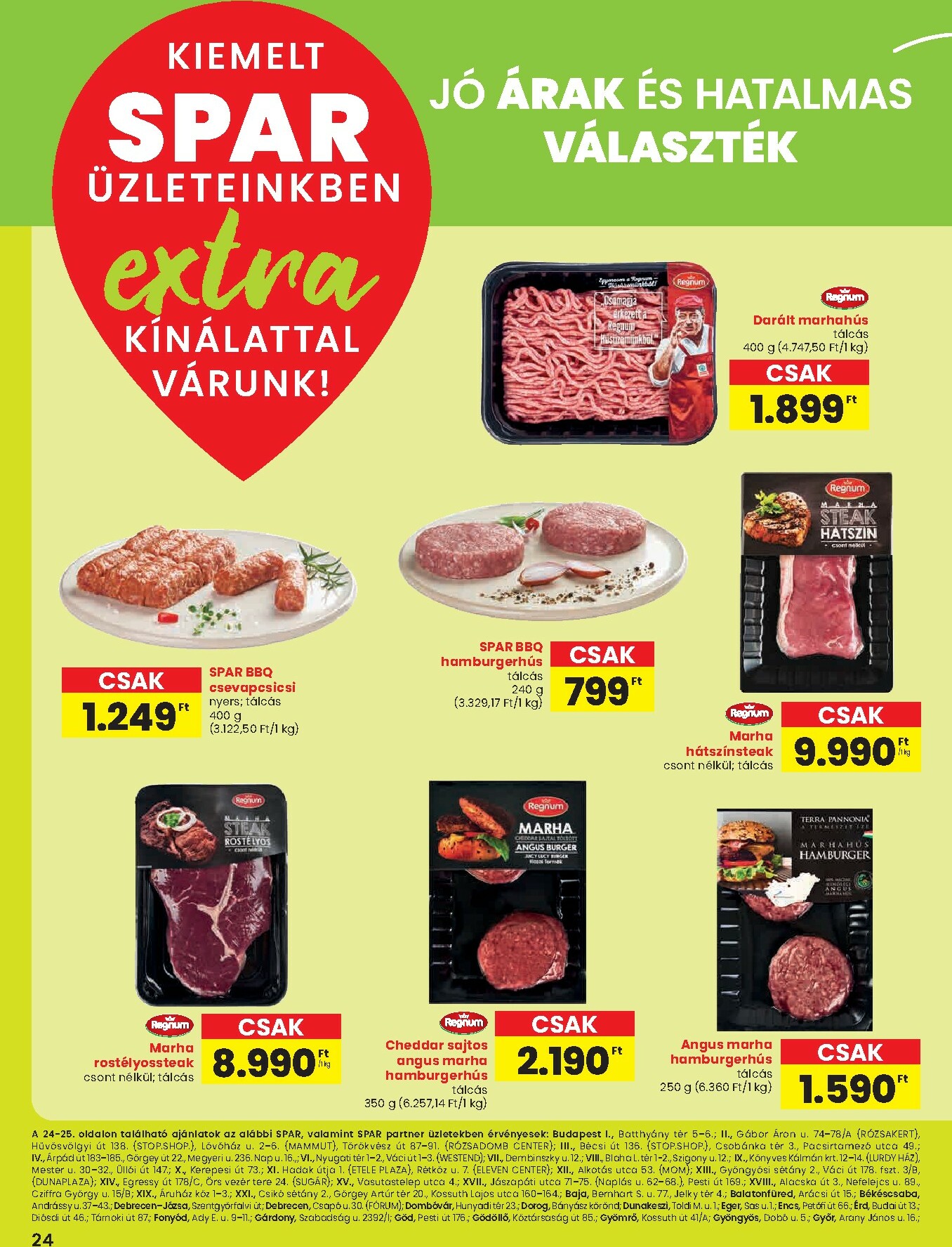 spar - SPAR extra akciós újság, érvényes 11.20. - 11.26. - page: 5