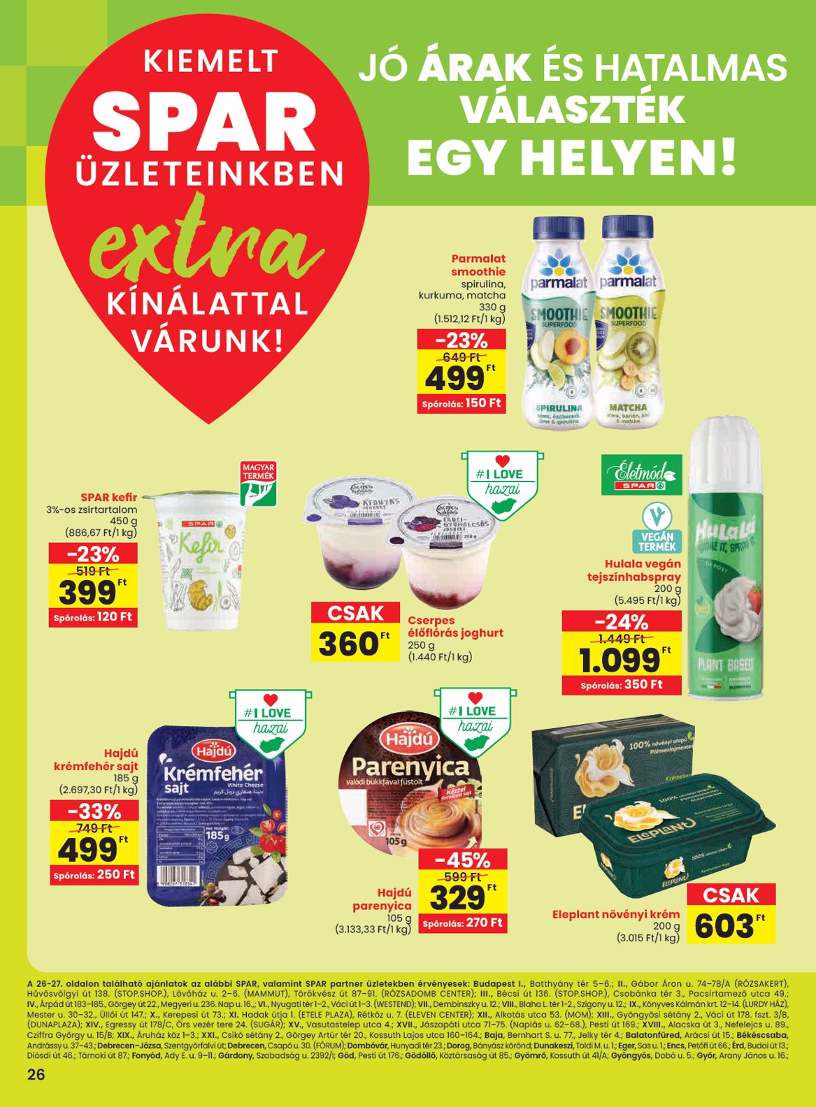 spar - SPAR EXTRA ajánlat akciós újság, érvényes 11.27. - 12.03. - page: 3