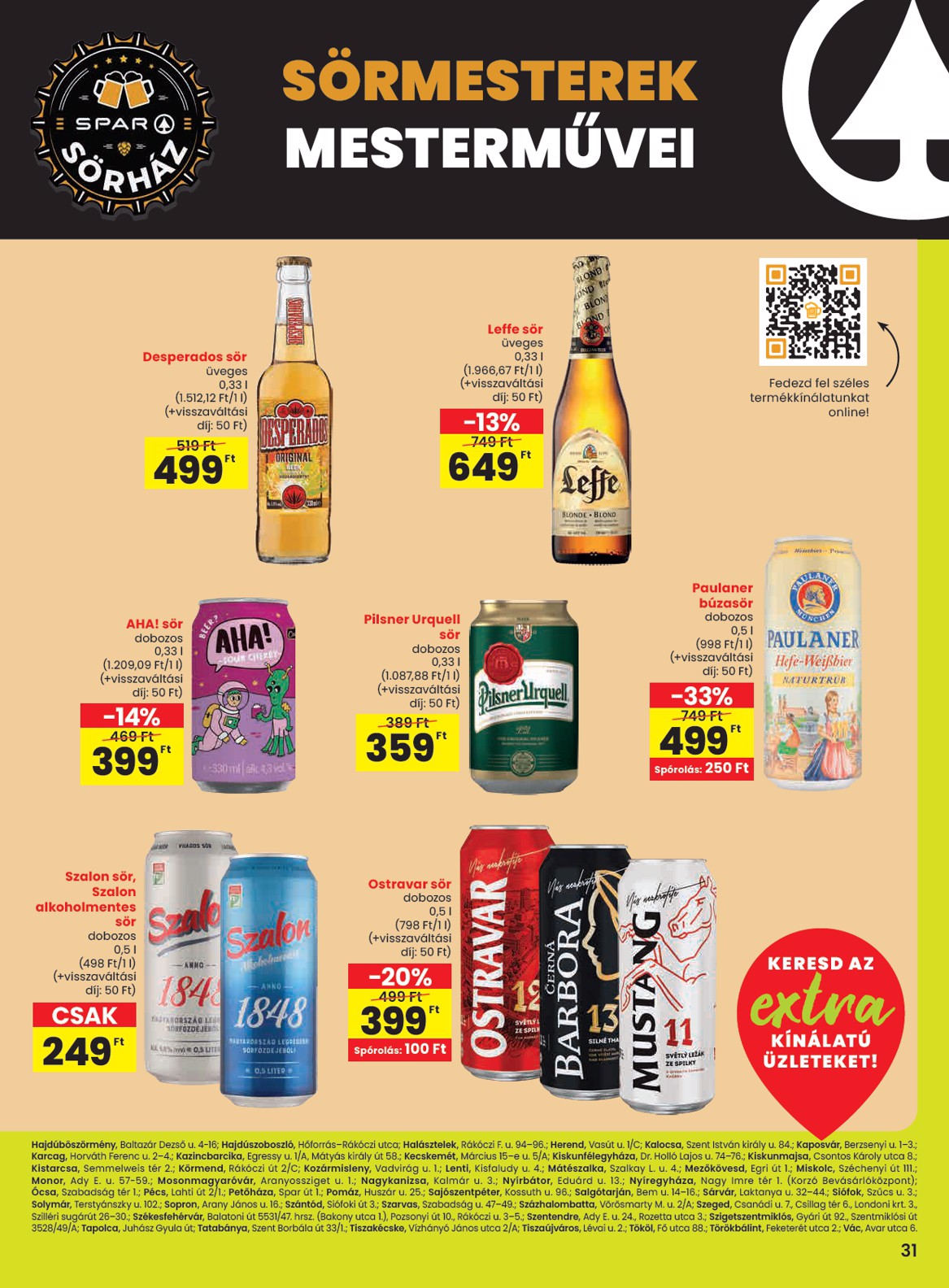 spar - SPAR EXTRA ajánlat akciós újság, érvényes 11.27. - 12.03. - page: 8