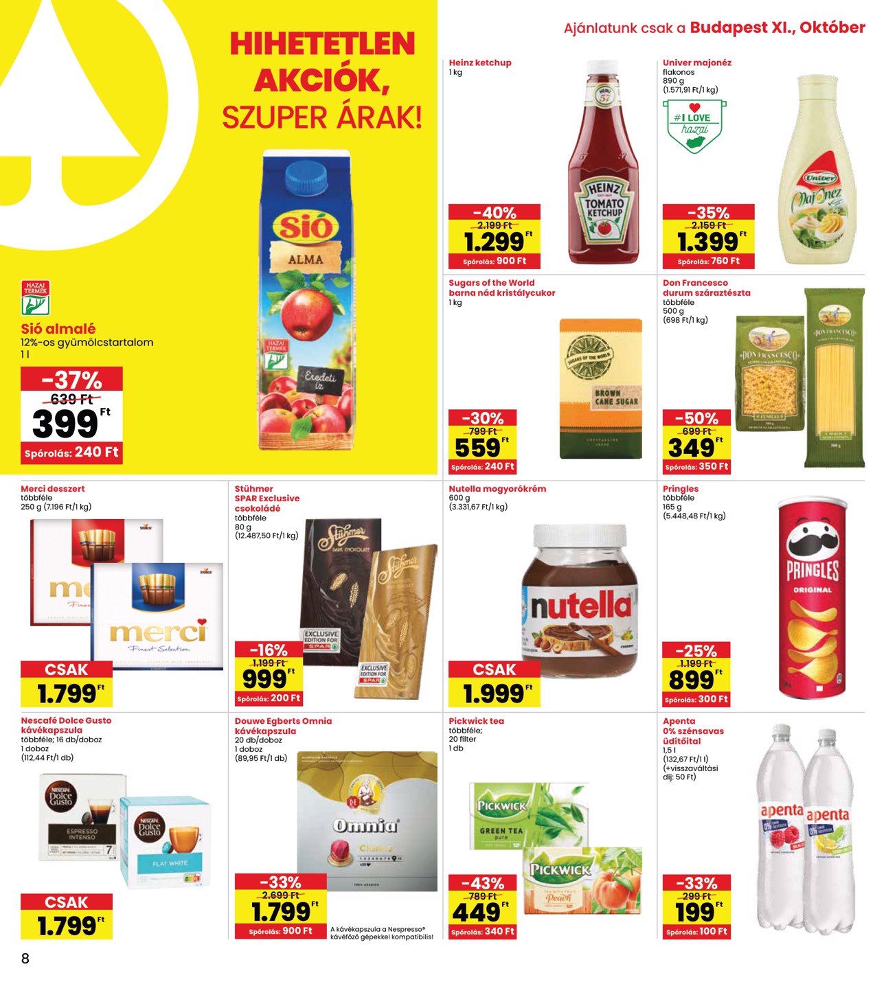 spar - INTERSPAR akciós újság, érvényes 11.27. - 12.03. - page: 8